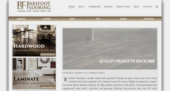 Desktop Screenshot of barefootflooring.net